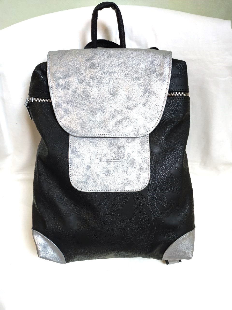 Сумка жіноча KAREN  VIRGO M802 silver-black